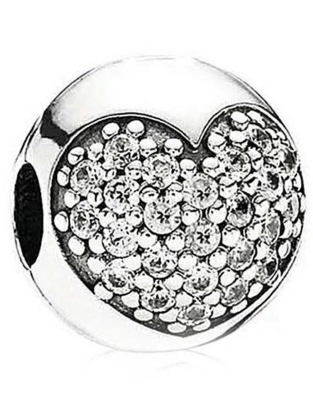 Clearance NWOT Pandora LOVE OF MY LIFE HEART Clip More than 1 available